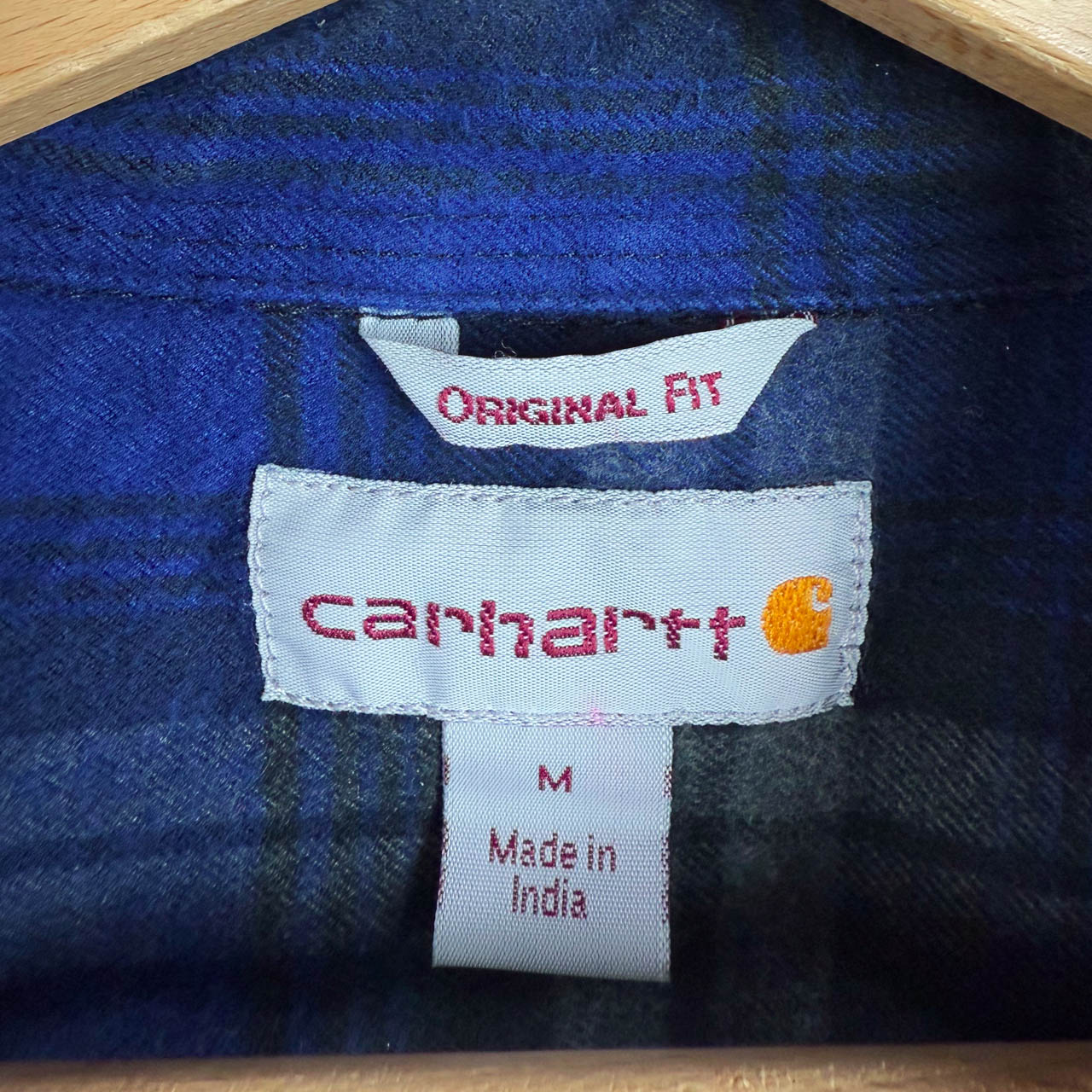 Camicia Carhartt Quadri Blu M