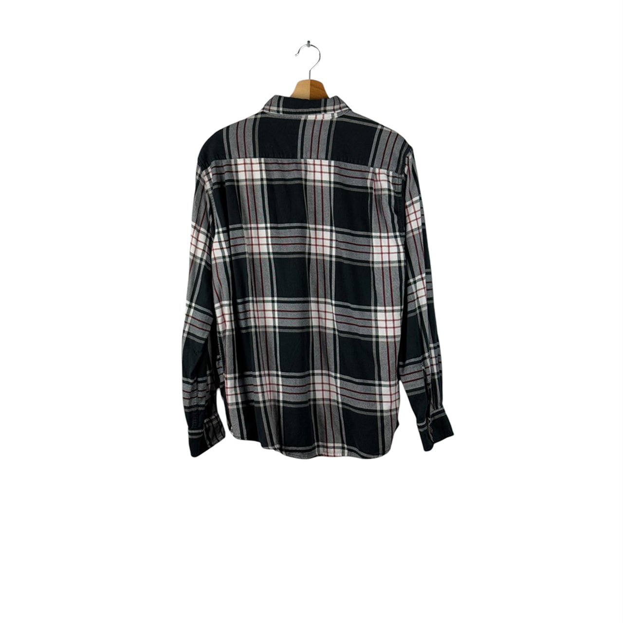 Camicia Wrangler Quadri Nera