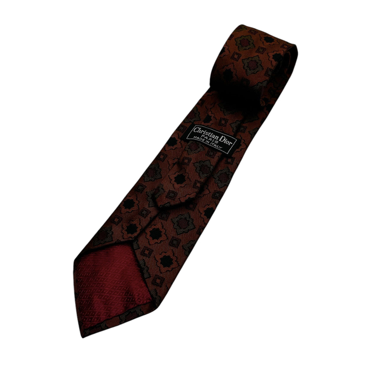 Cravatta Christian Dior Geometrico