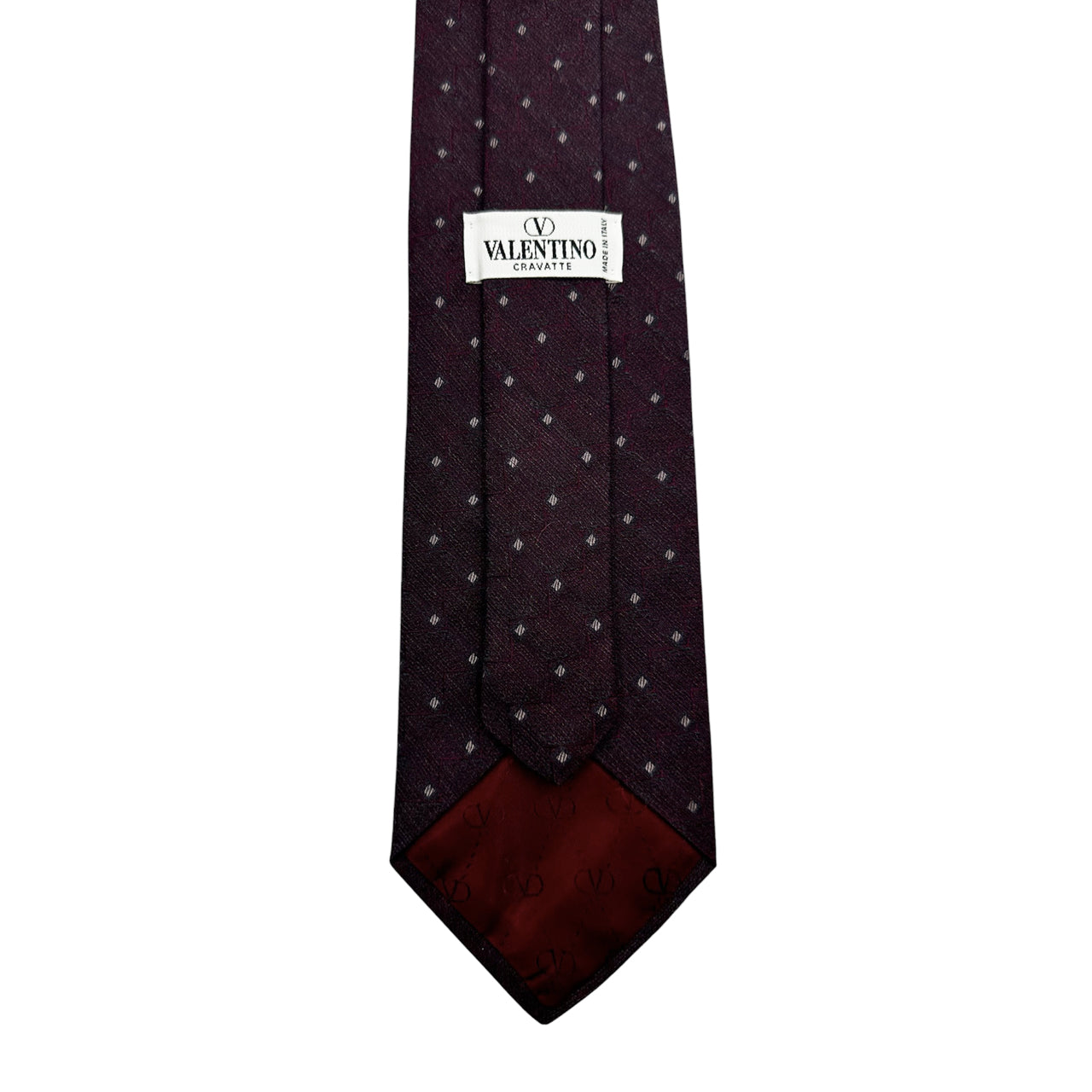 Cravatta Valentino Bordeaux