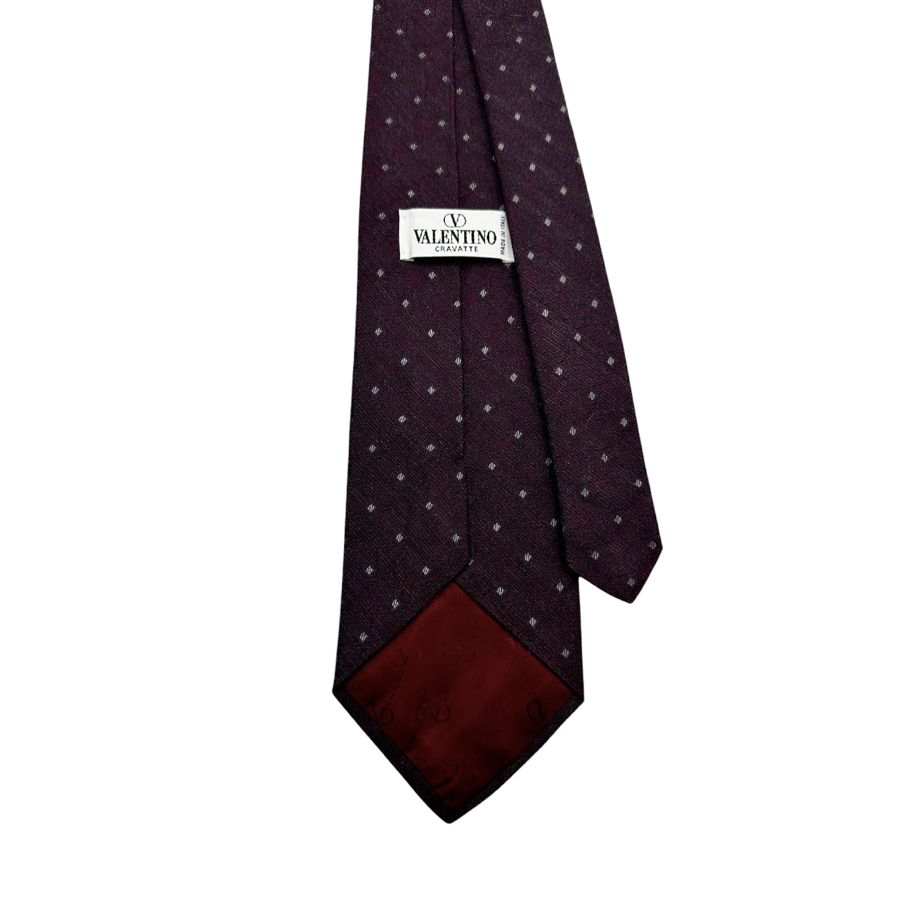 Cravatta Valentino Bordeaux