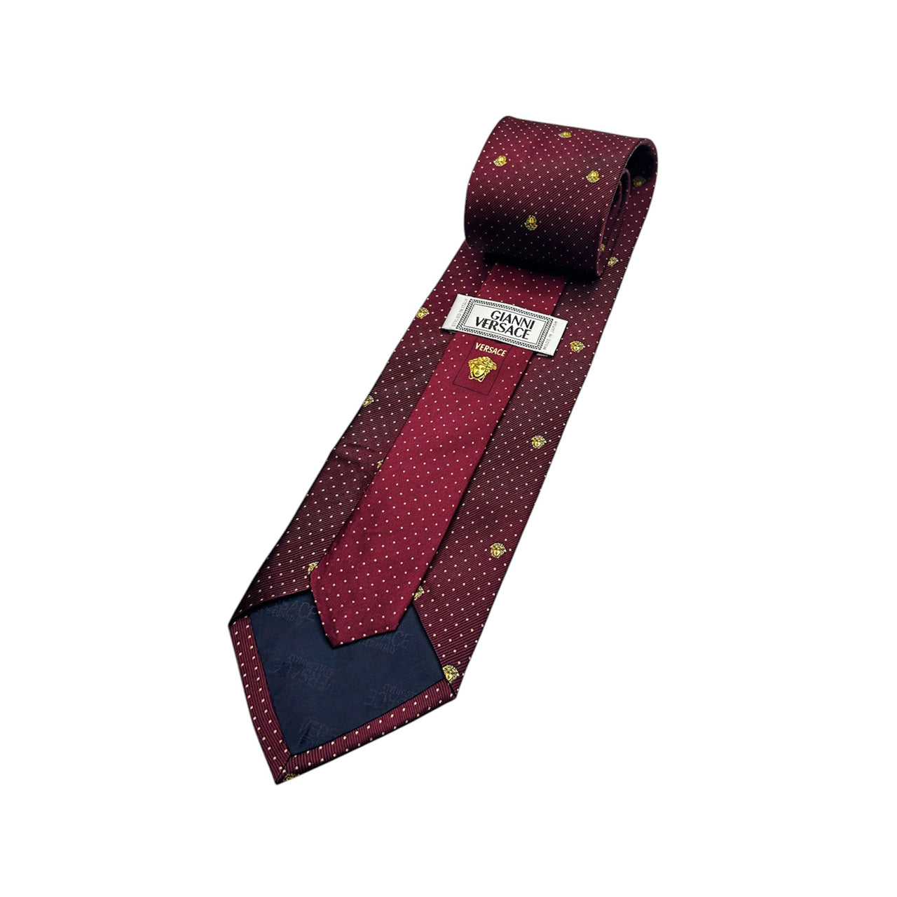 Cravatta Gianni Versace Pois