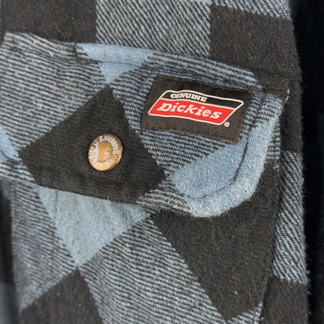 Giacca Dickies Blu Quadri L