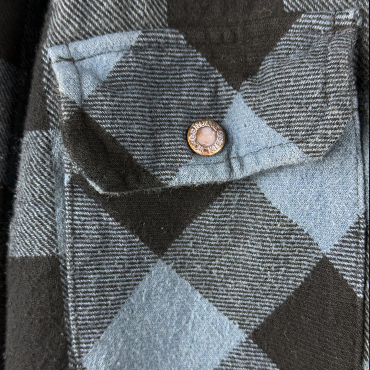 Giacca Dickies Blu Quadri L