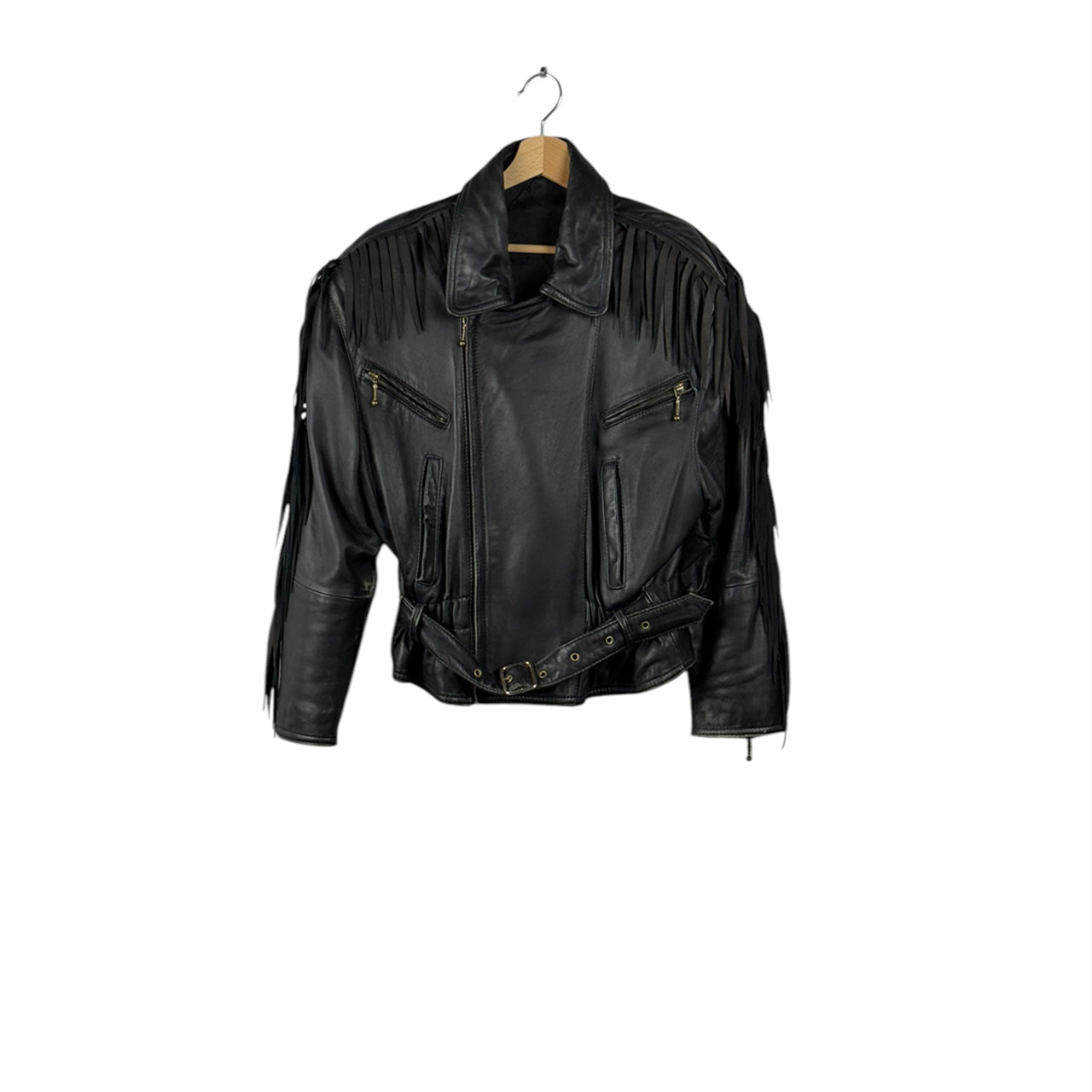 Giacca in Pelle Biker