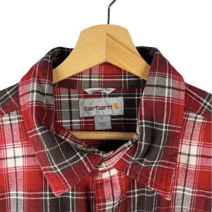 Camicia Carhartt Quadri Rosso L