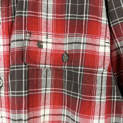 Camicia Carhartt Quadri Rosso L