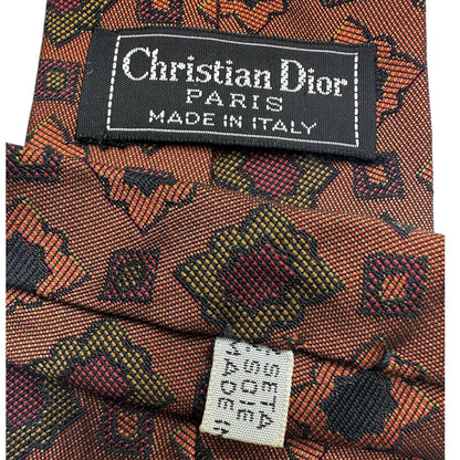 Christian Dior Geometric Tie