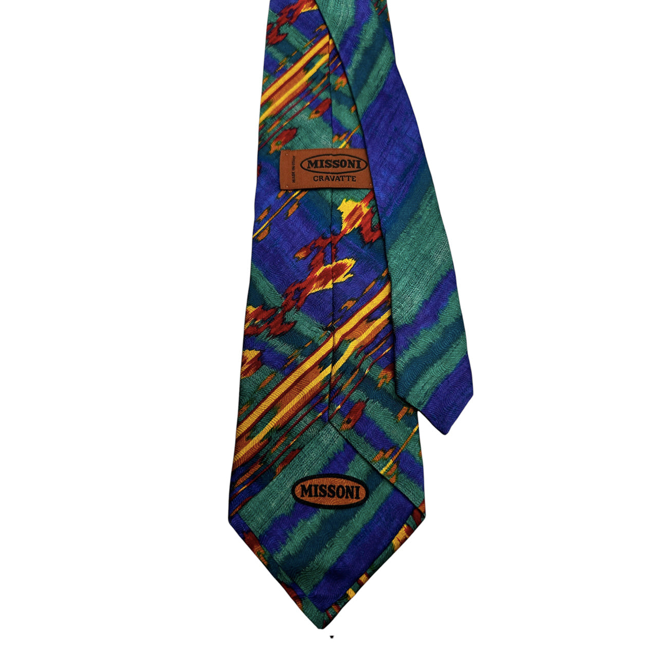 Missoni Colorful Zig Zag Tie