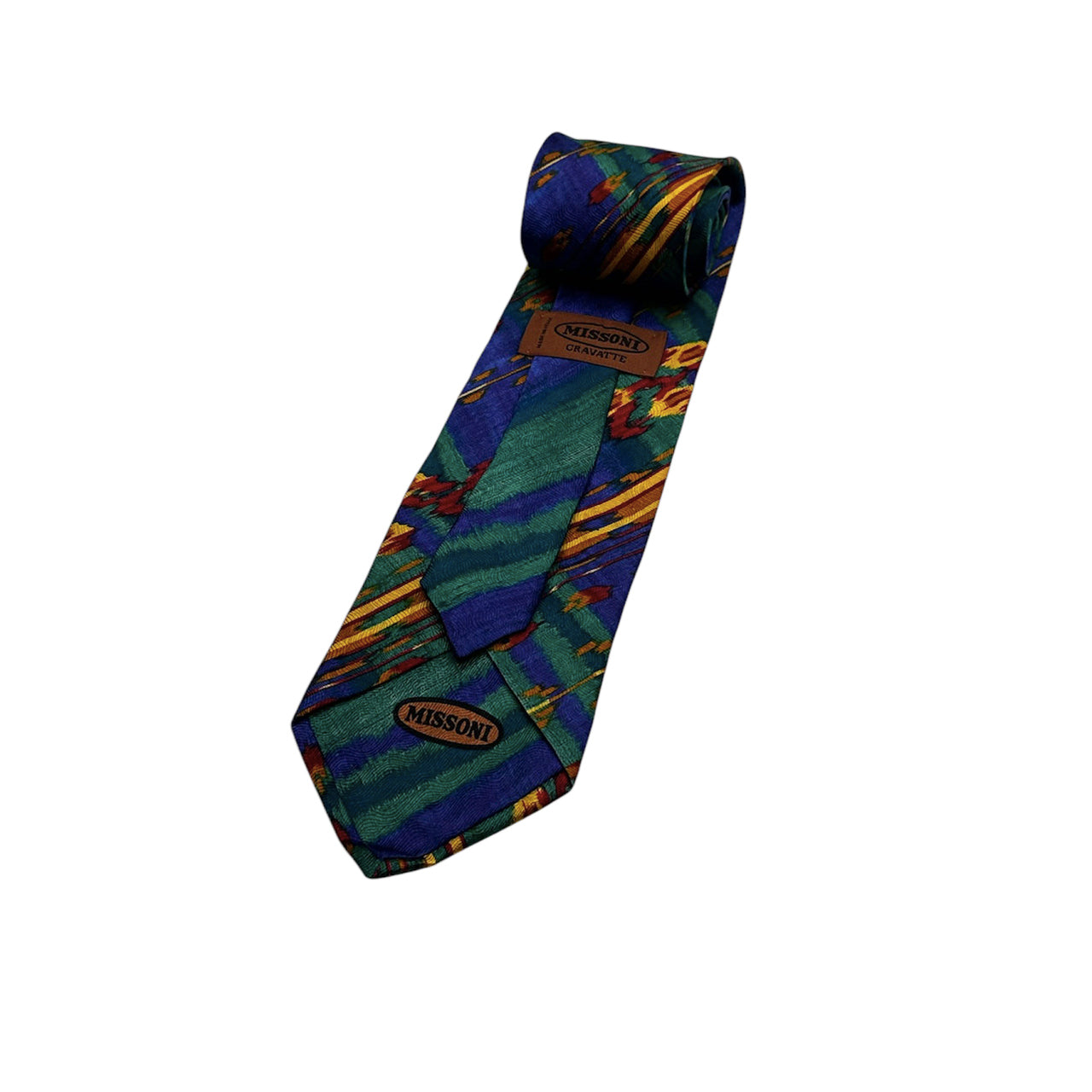 Missoni Colorful Zig Zag Tie