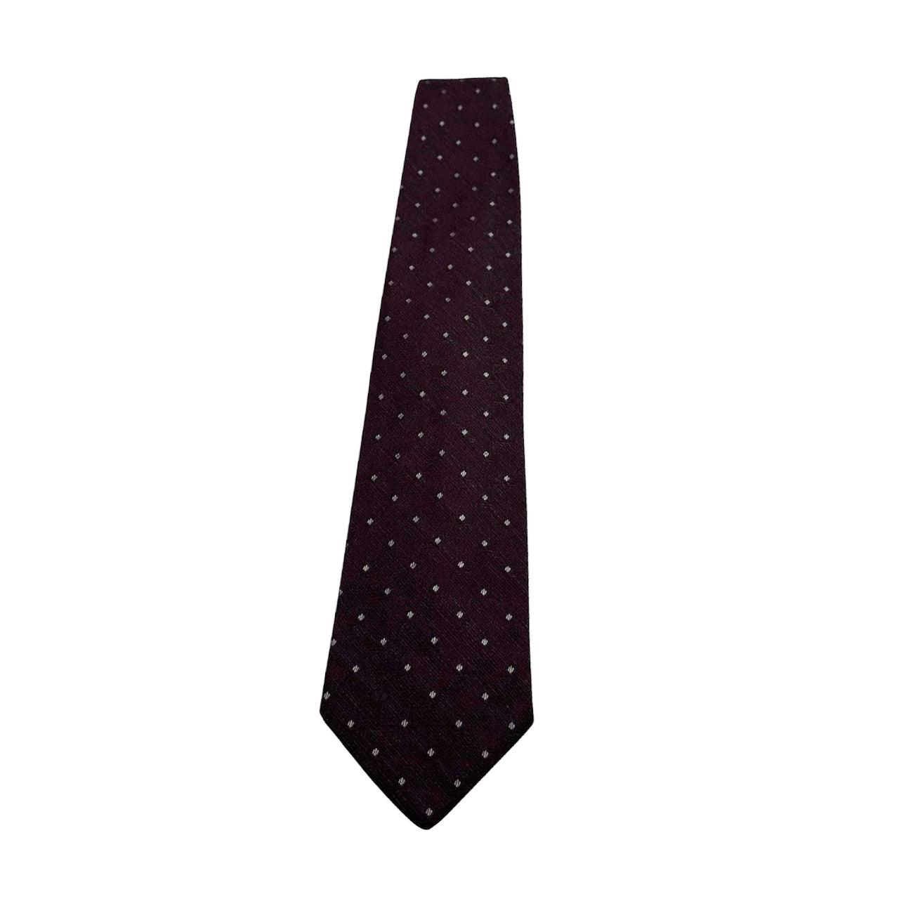 Valentino Bordeaux Tie 