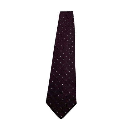 Valentino Bordeaux Tie 