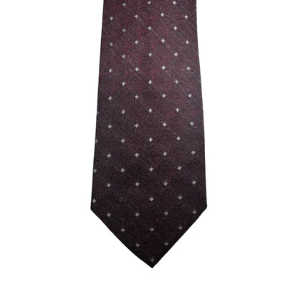 Valentino Bordeaux Tie 