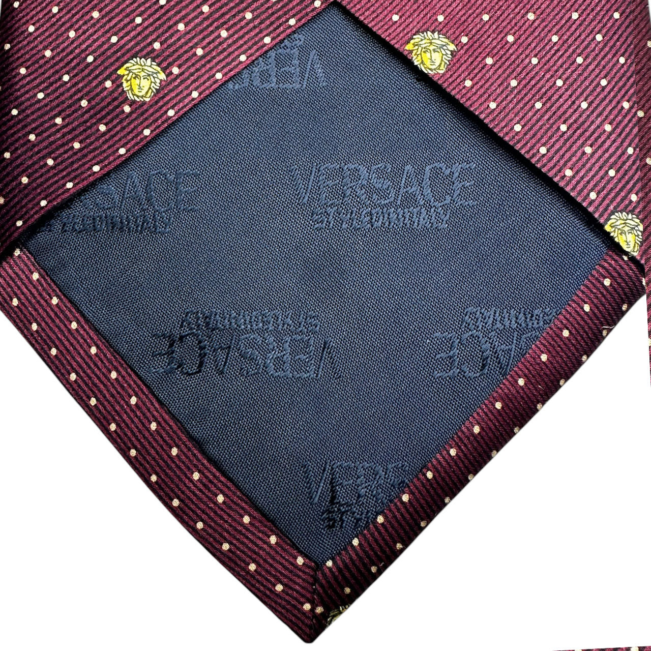 Gianni Versace Polka Dot Tie