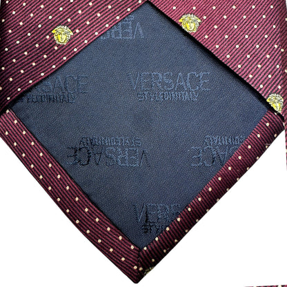 Gianni Versace Polka Dot Tie