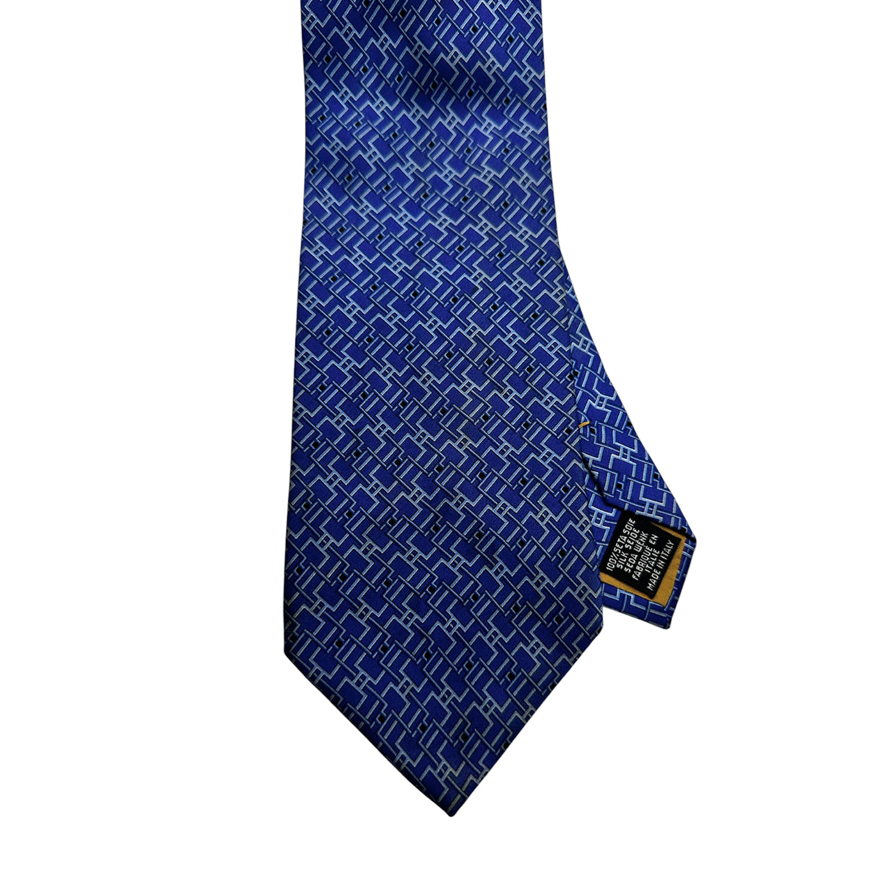 Cravatta Yves Saint Laurent Blu