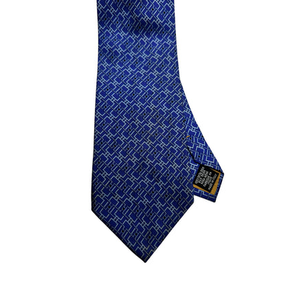 Cravatta Yves Saint Laurent Blu