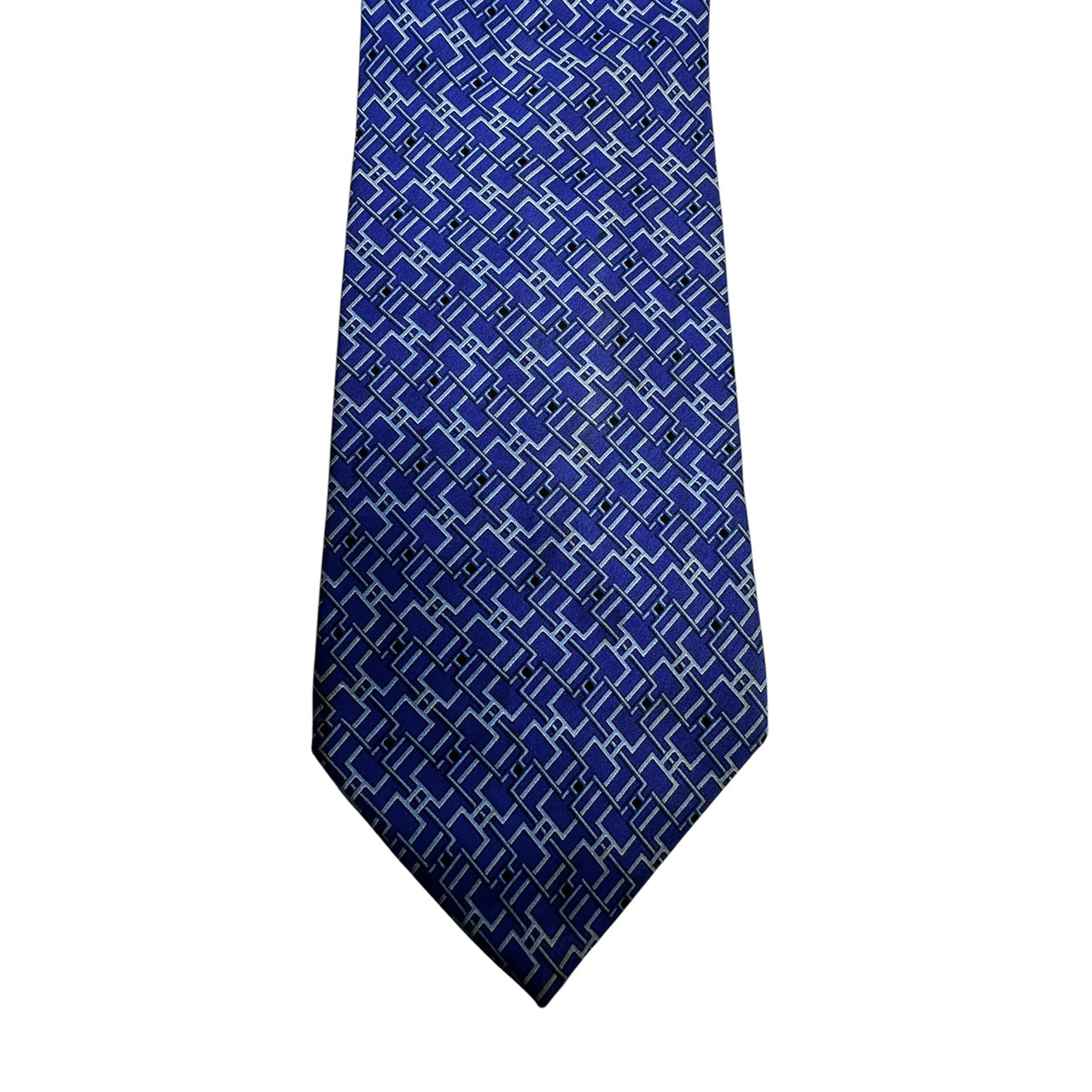 Cravatta Yves Saint Laurent Blu