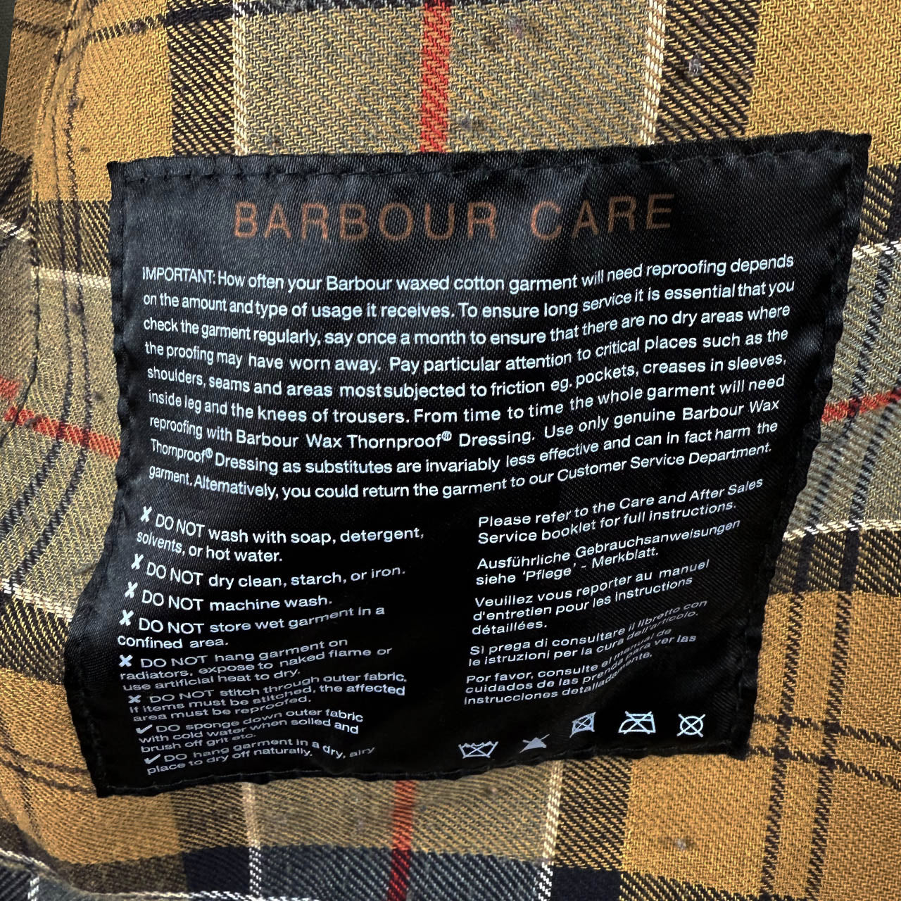 Giacca Barbour International Nero