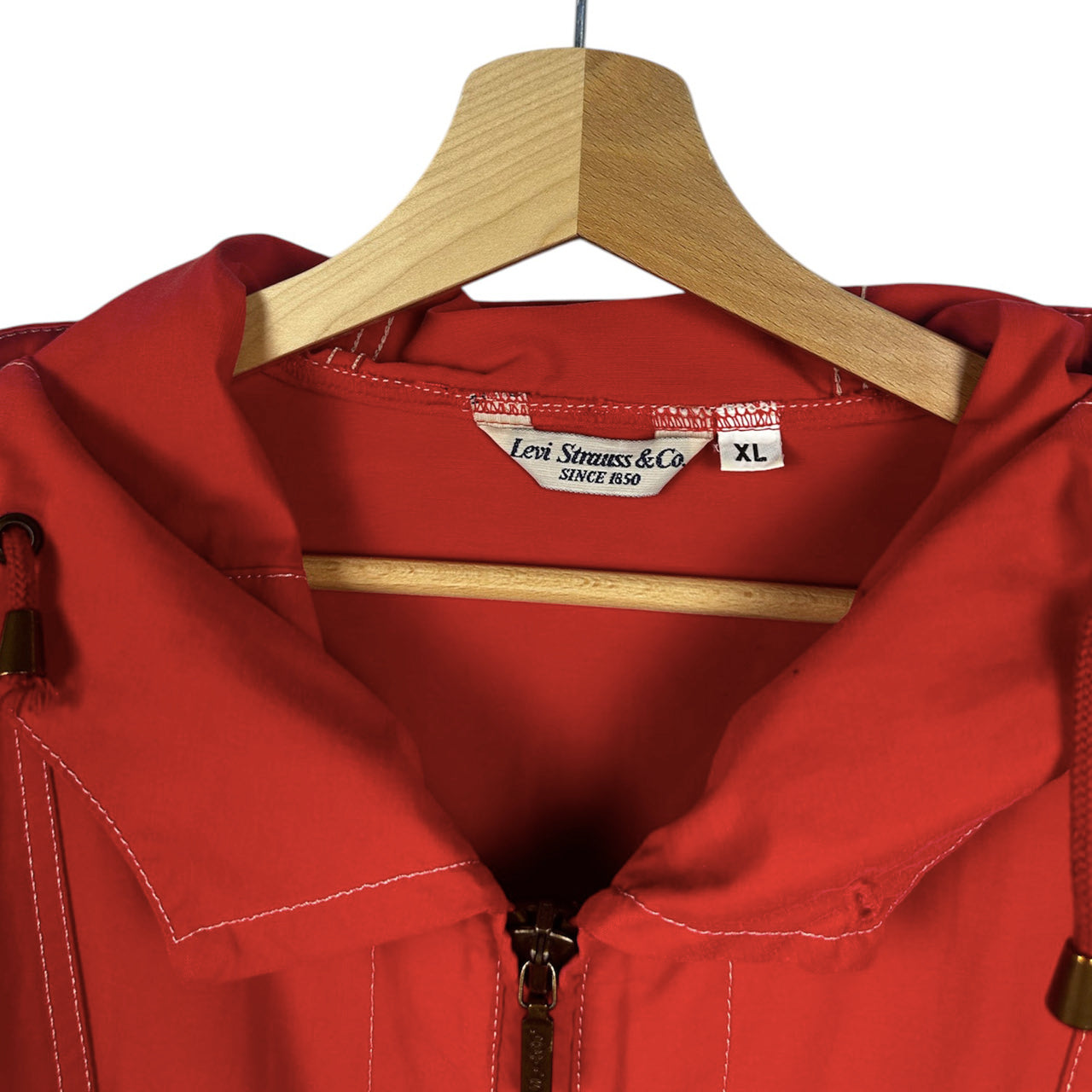 Giubbino Levi's Rosso Cappuccio - XL