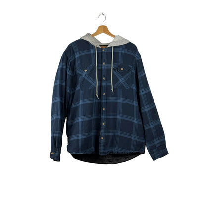 Wrangler Blue Check Jacket M