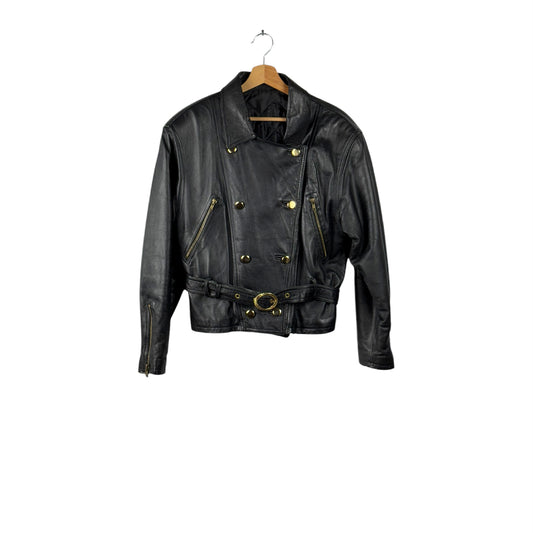Giacca in Pelle Chiodo