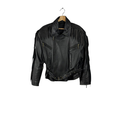 Giacca in Pelle Biker