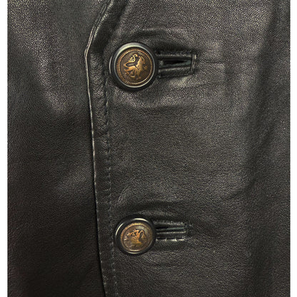 Black Leather Vest