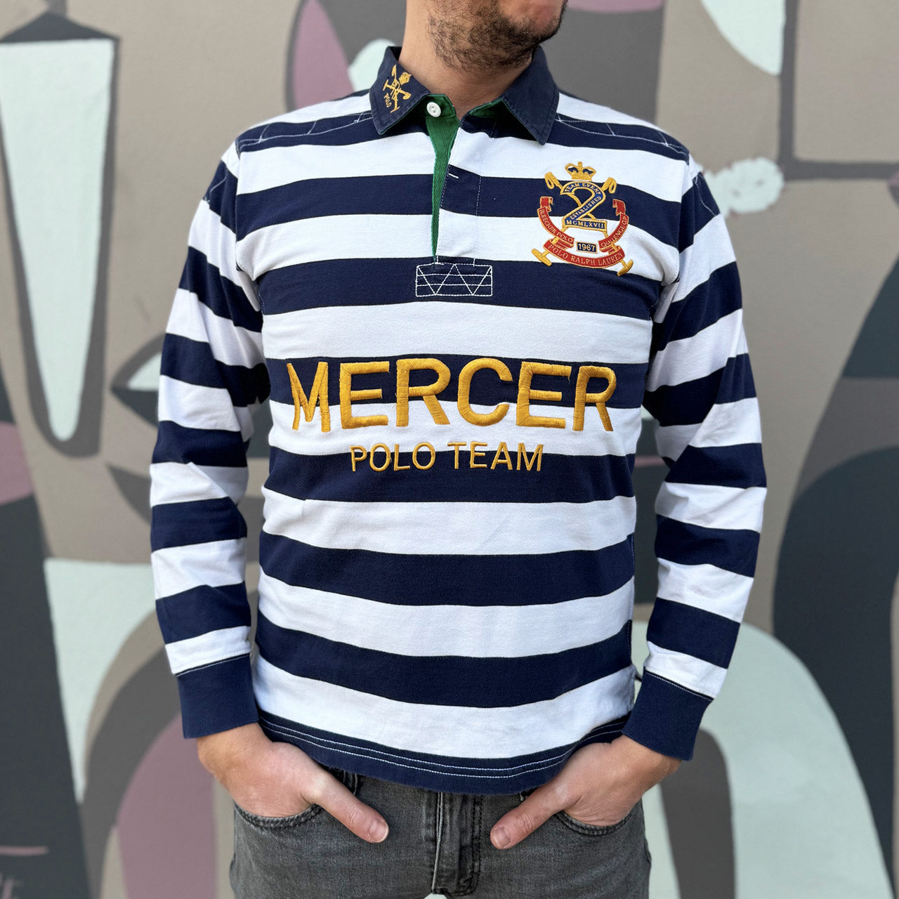 Polo Ralph Lauren Blue White Team