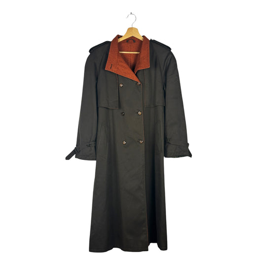 Trench Donna Marrone